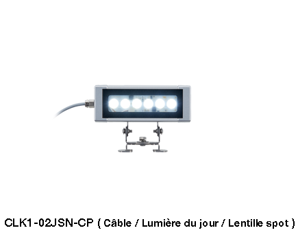 Éclairage LED de précision – Étanche et résistant aux huiles CLK-02