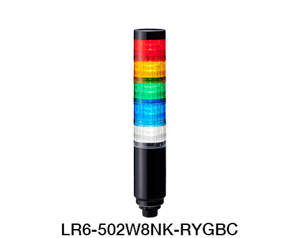 Colonne lumineuse Série LR6 (débranchement rapide M12)