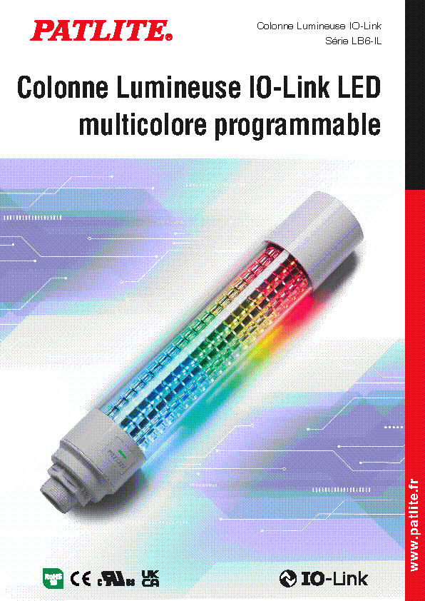 Colonne Lumineuse<br>IO-Link<br>LB6-IL