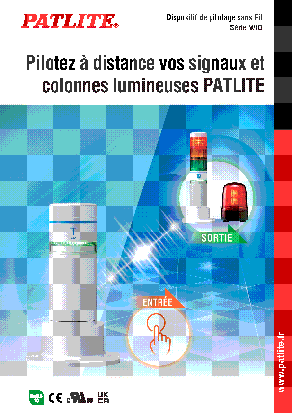 Dispositif de pilotage sans Fil<br>Série WIO