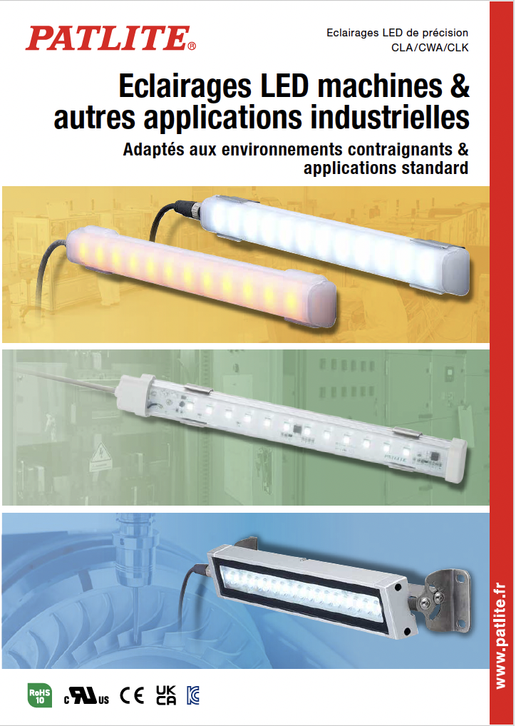 Eclairages LED de précision<br>CLA/CWA/CLK