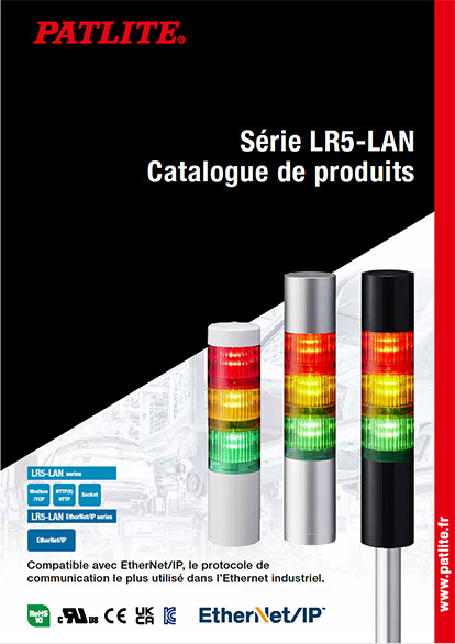 Colonne lumineuse<br>Série LR5-LAN