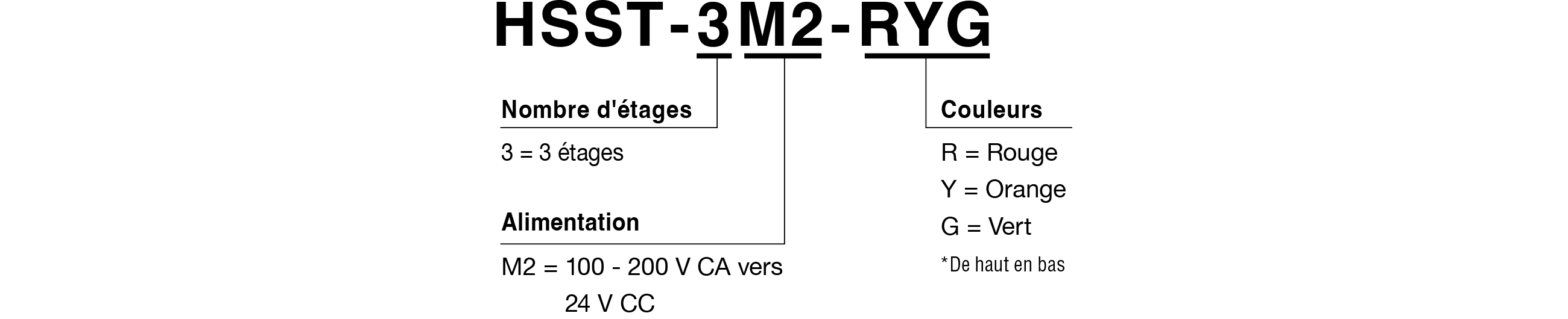 Code du modèle