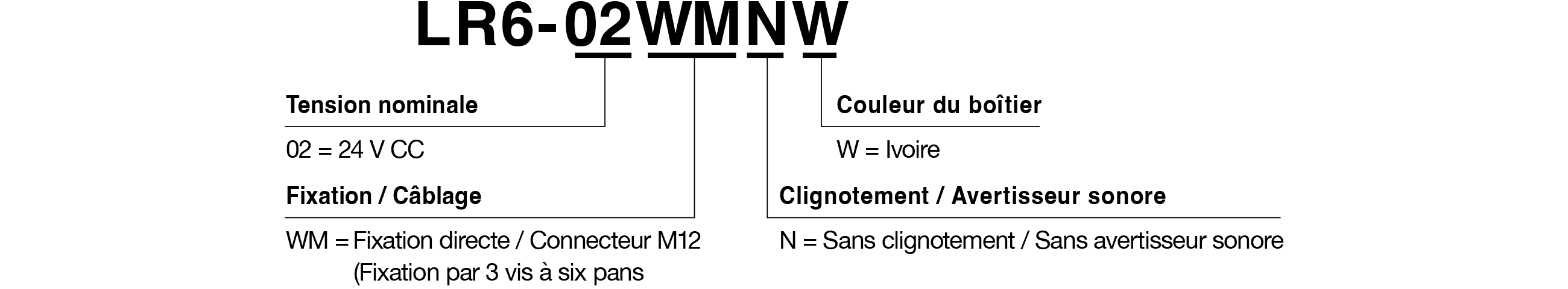 Code du modèle