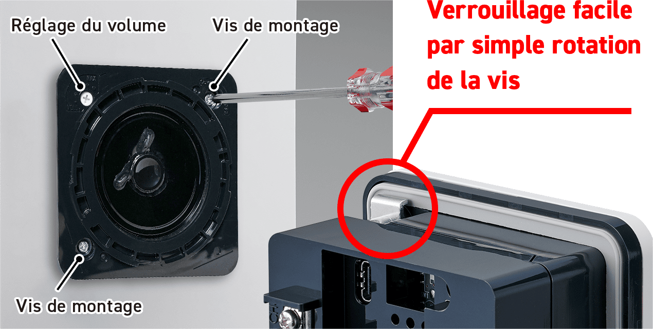 Structure &agrave; acc&egrave;s frontal